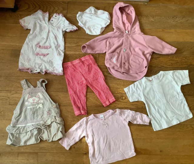 Pacchetto abbigliamento/abbigliamento bambina, 3-6 mesi bambino, 7 articoli