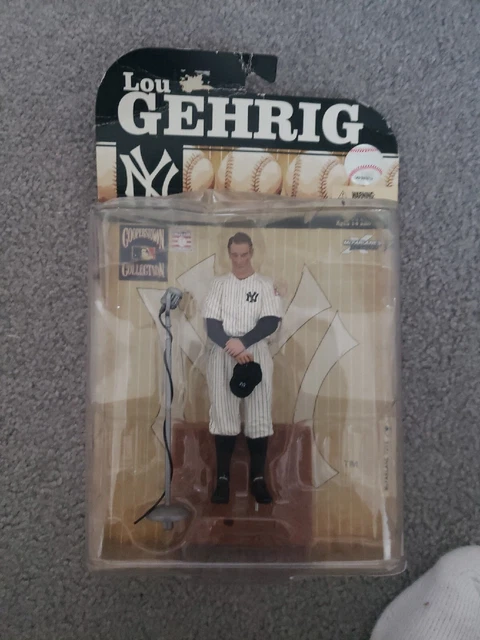 McFARLANE MLB COOPERSTOWN COLLECTION NEW YORK YANKEES LOU GEHRIG ACTION FIGURE McFARLANE MLB COOPERSTOWN COLLECTION NEW YORK YANKEES LOU GEHRIG ACTION FIGURE