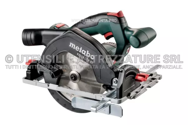 Metabo KS 18 LTX 57 Sega circolare a batteria in MetaLoc