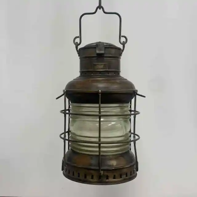 Vintage PERKO 360 Degree Fresnel Lantern