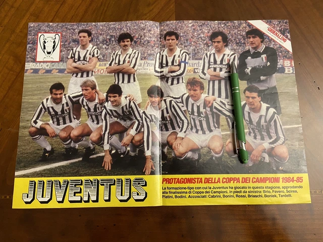 Gagliardetto (fanion) Finale Coupe Des Champions 1985 : Juventus-Liverpool – Bruxelles, Collector