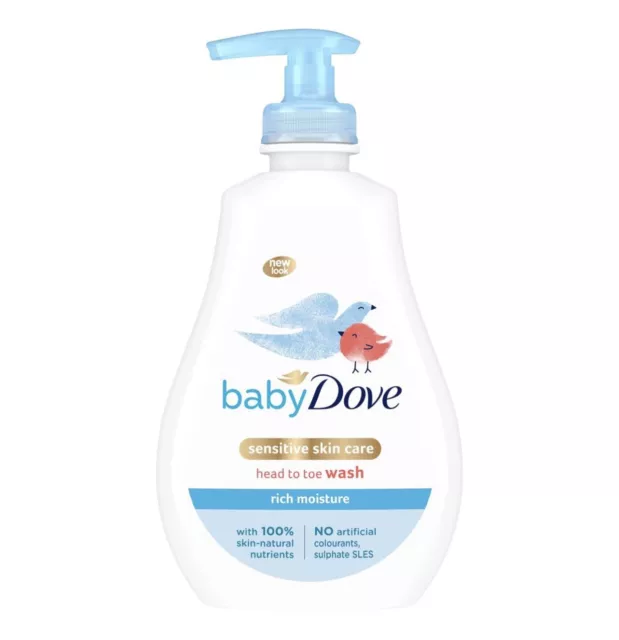 Baby dove head to toe wash 400 Ml