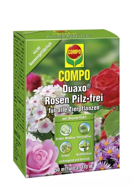 COMPO Duaxo® Rosen Pilz-frei für alle Zierpflanzen 50ml