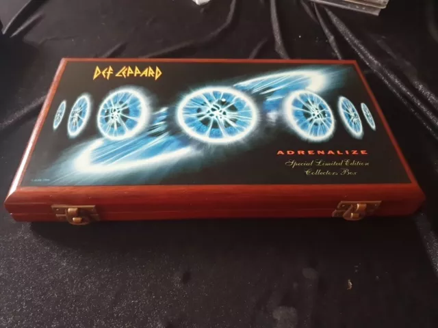 Def Leppard Mahagoni Box Set Adrenlize sehr selten, Löschung gesiegt für etc,