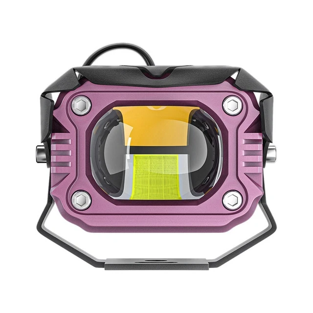 Kit Phare Antibrouillard Jaune Toit 4x4 Universel Avec Interrupteur & Câblage - Marque Motor-1