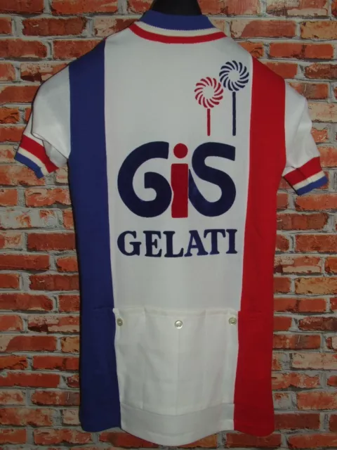 Heroic Ice Cream Gis Jersey Shirt Bike Cycling Jersey Vintage 70'S Acrylic