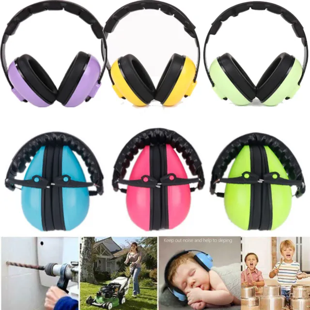 Baby Kids Ear Muffs Defender Noise Reduction Earmuffs Hearing Protector Headset