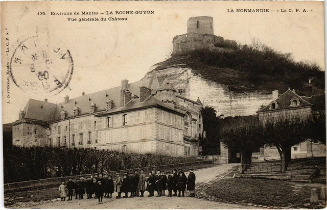 CPA Environs de Mantes - LA ROCHE-GUYON (107008)