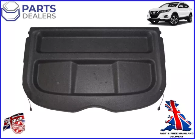 Nissan Qashqai J11 2014-2021 Parcel Shelf Load Cover Blind Black Genuine Part !