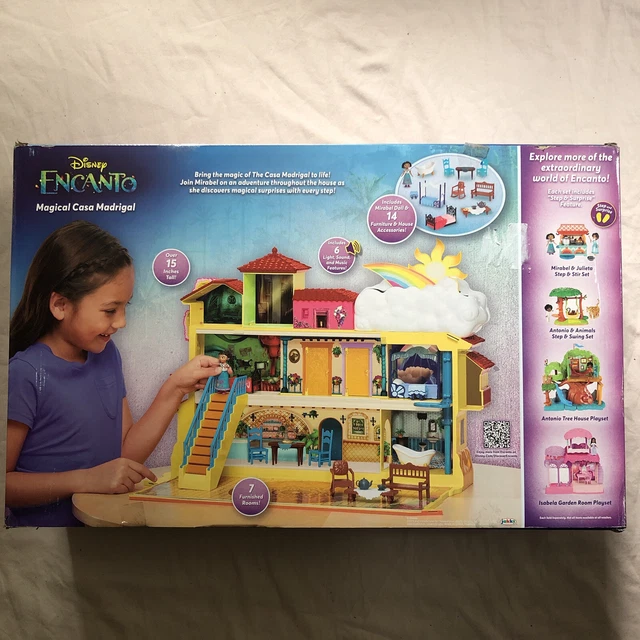 DISNEY ENCANTO MAGICAL Casa Madrigal House Playset w/ Mirabel Doll