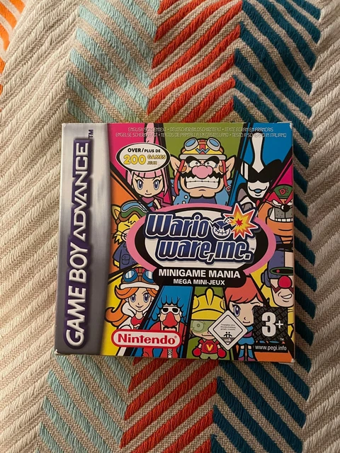 Wario Ware, Inc.: Minigame Mania pour Game Boy Advance