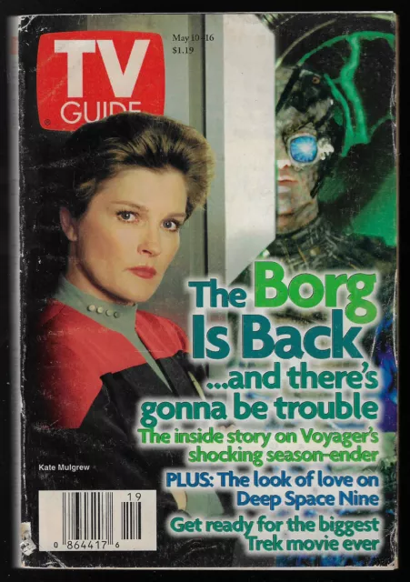 TV Guide May 10 1997 - KATE MULGREW, Star Trek: Voyager - RI ed