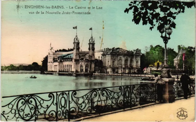 CPA Enghien les Bains Le Casino et le Lac FRANCE (1333057)