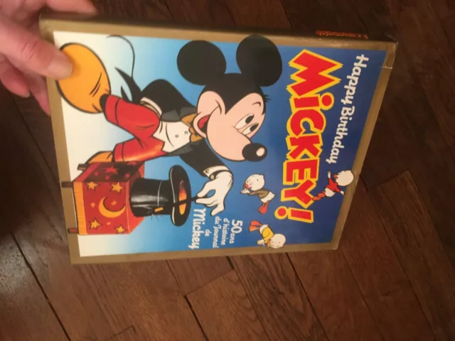 ALBUM BD DISNEY MICKEY happy birthday france loisirs 1985 + jaquette