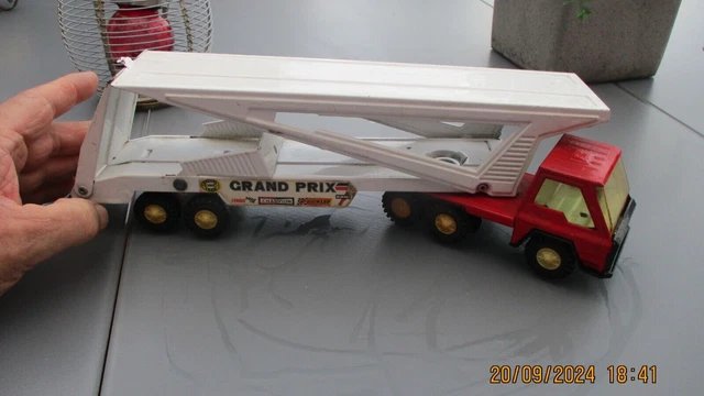 Camion Kenworth Semi-remorque ERTL En Tôle - Jouet Ancien - Bon état