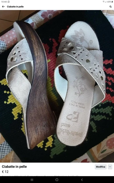 Ciabatte usate donna sale