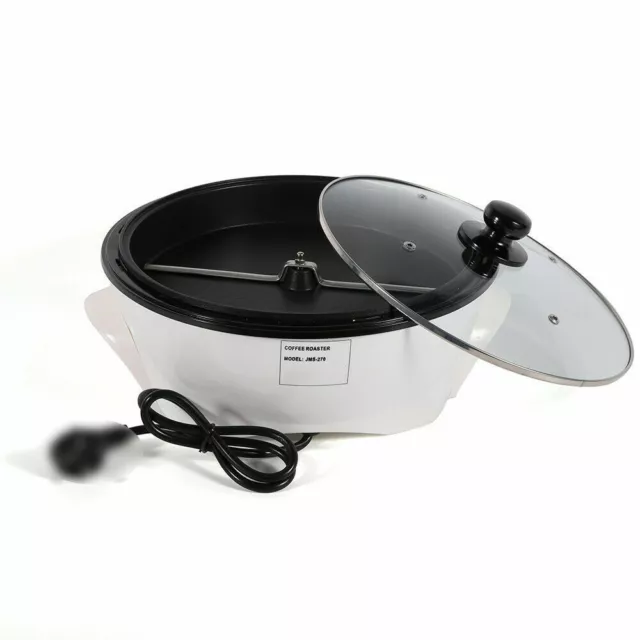 110V Home Electric Coffee Roaster Household Coffee Bean Roasting Baking Machine