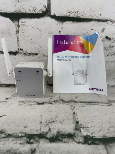 Netgear WiFi Range Extender EX2700 - N300 Wireless Signal Booster & Repeater