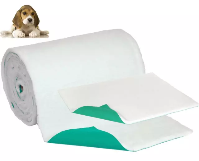 Traditional White Vet Bedding ROLL WHELPING FLEECE DOG PUPPY PRO BED