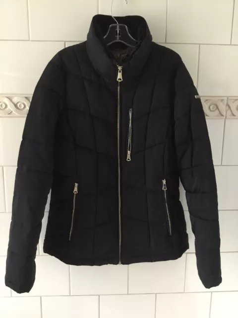 Marc New York Andrew Marc Women's Black Puffer Jacket Size Small - Missing Hood