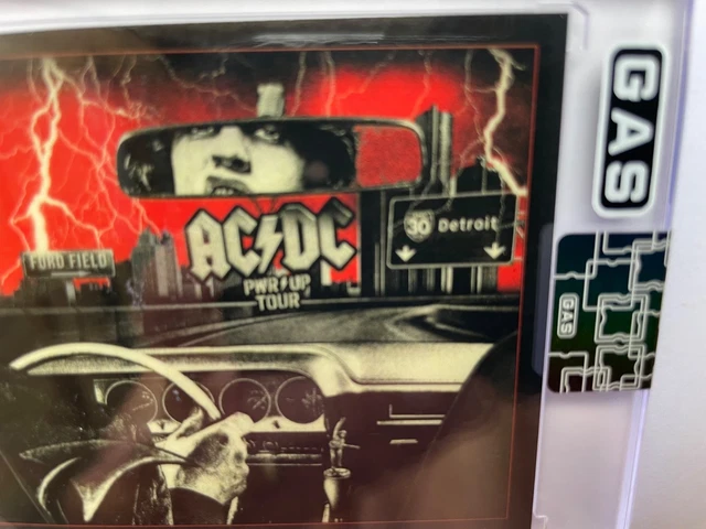 AC/DC POWER UP tour 2025 trading card detroit EUR 85,00 - PicClick FR