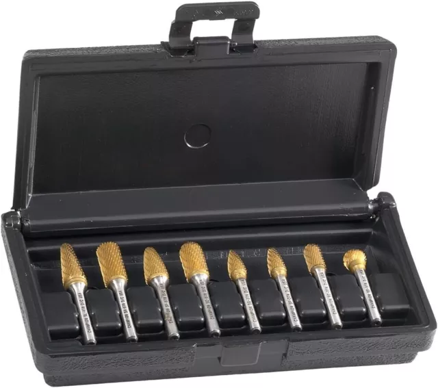 Champion Cutting Tool BK8P-3 Carbide Bur Set (SA3, SC3, SD3, SE3, SF3, SG3, SL3,