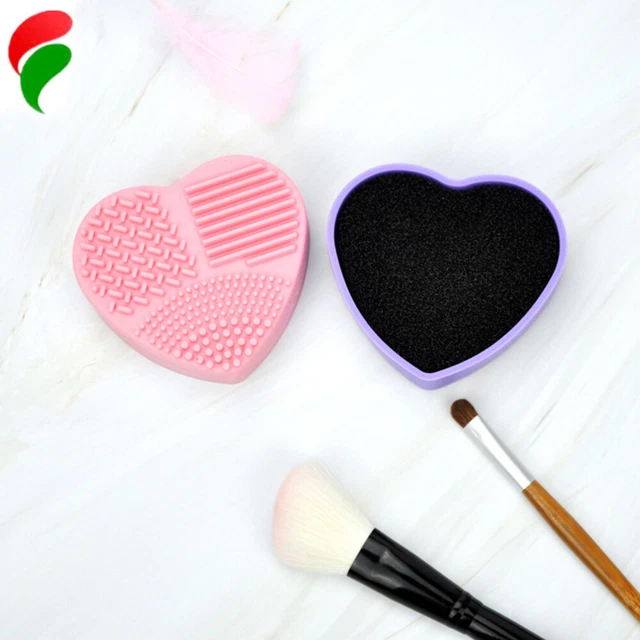 brosse de nettoyage boîte maquillage brosse boîte de nettoyage applicateur de 3