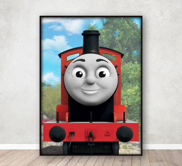 THOMAS & FRIENDS James Poster Children's Bedroom Wall Art Print A4