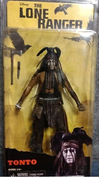 NECA Lone Ranger Tonto Action Figure Rare Item