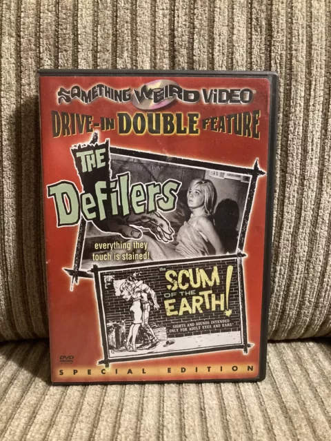 The Defilers / Scum Of The Earth Something Weird DVD Double Feature Special