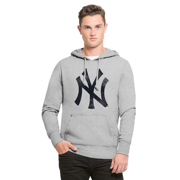 Felpa Con Cappuccio Baltimore Baseball Script, Arancione, Uomo, Gildan Heavy Blend