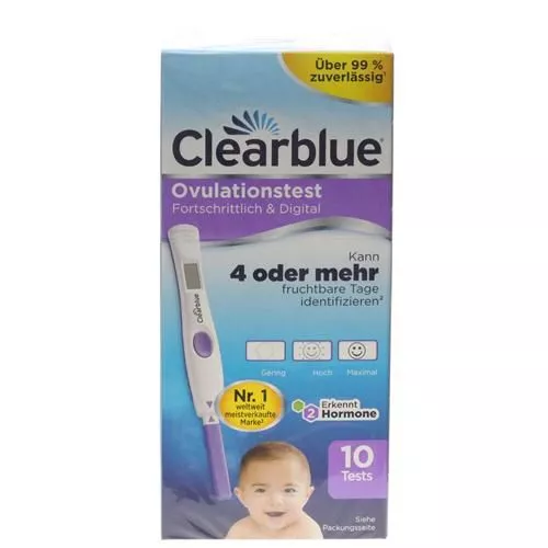CLEARBLUE Ovulationstest fortschrittlich & digital, PZN 12894008