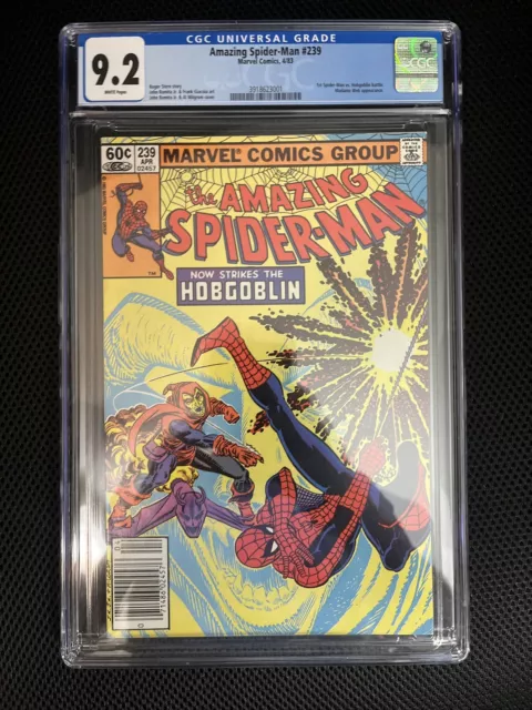 Marvels AMAZING SPIDER-MAN 239 CGC 9.2