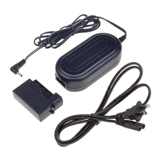 Cargador de fuente de alimentación de cámara 2A LP-E8 adaptador de CA para Canon T5i X6 EOS 650D 700D