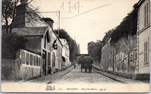 91 ARPAJON - le pont saint denis.