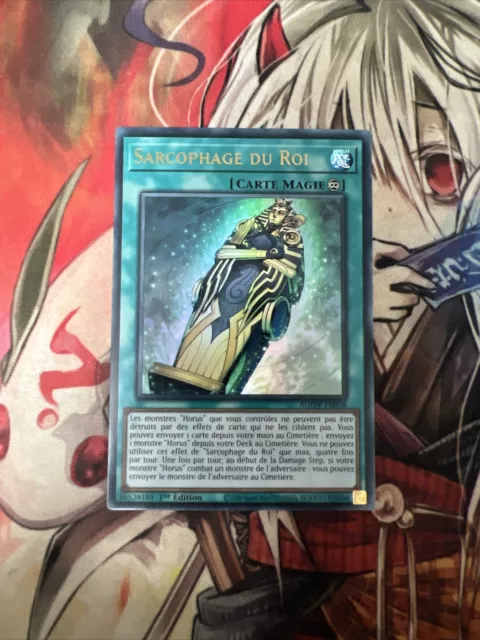 Yu-Gi-Oh ! Sarcophage Du Roi AGOV-FR058 ULTRA RARE FRANÇAISE