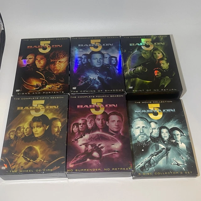 BABYLON 5 Complete Series Season 1-5 DVD Box Sets 1 2 3 4 5 + Movie Collection BABYLON 5 Complete Series Season 1-5 DVD Box Sets 1 2 3 4 5 + Movie Collection