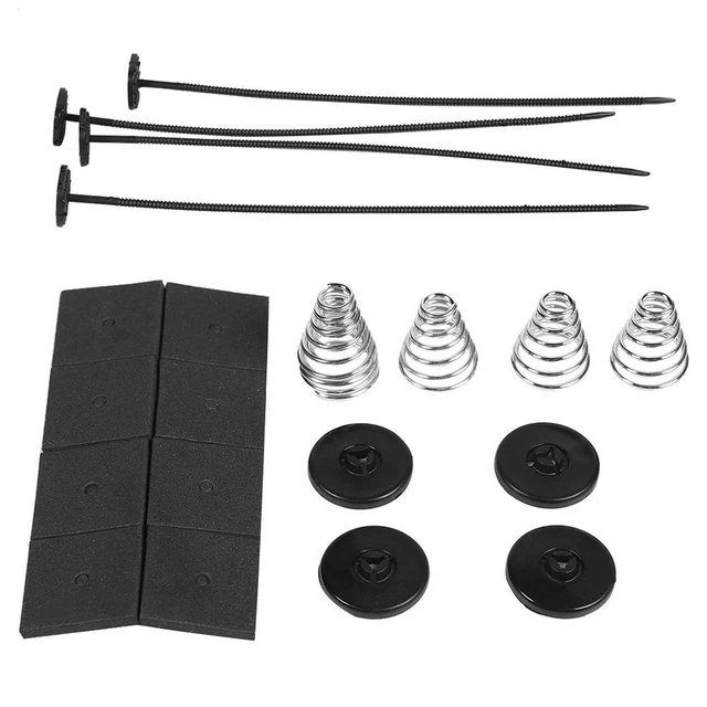 1 Set Car Electric Cooling Radiator Fan Mounting Tie Rod Kit Bracket Universal