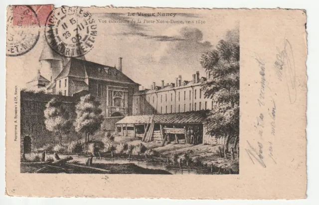 NANCY - CPA 54 - Série le Vieux NANCY - la Porte Notre Dame vers 1830