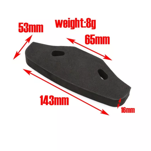 Lightweight and Strong Front Bumper Sponge for TAMIYA TT01 TT02 110 RC Car