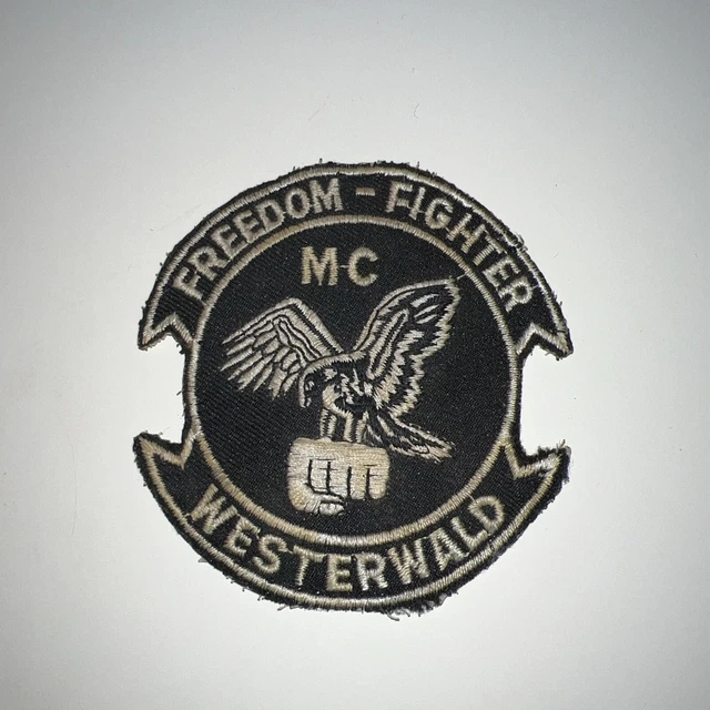 MC PATCH AUFNÄHER Kutte Motorcycle Club Mf Patches Vest Bones Hells ...