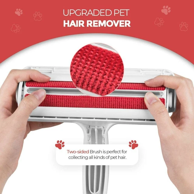 Pet Hair Lint Remover Dog Cat Cleaning Brush Reusable Roller Sofa Clothes Carpet 9