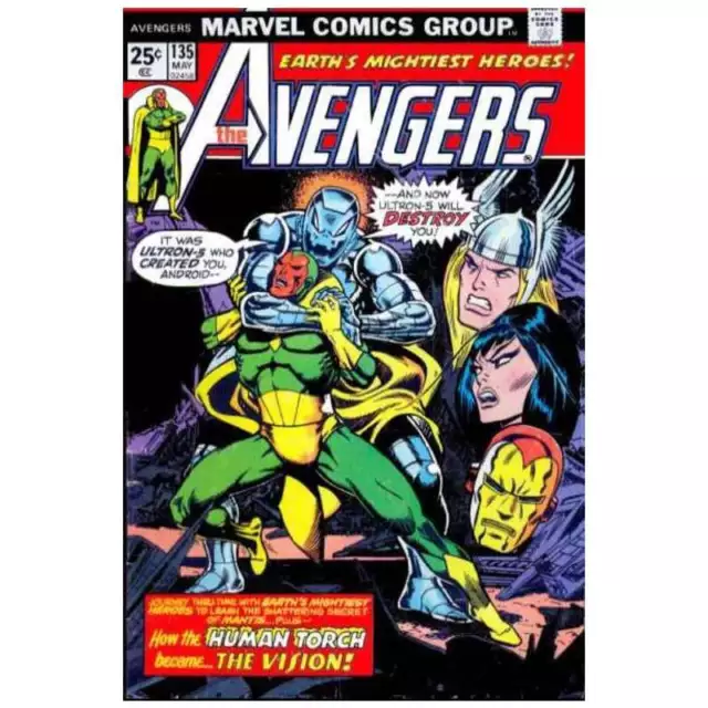 Avengers (1963 series) #135 in Very Fine minus condition. Marvel comics [i/