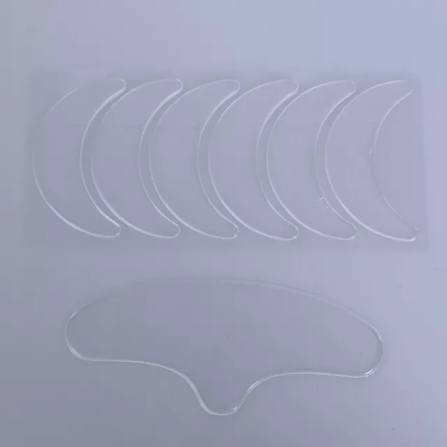 Almohadilla de barbilla de silicona reutilizable para levantamiento facial de silicona (líneas de ojos)
