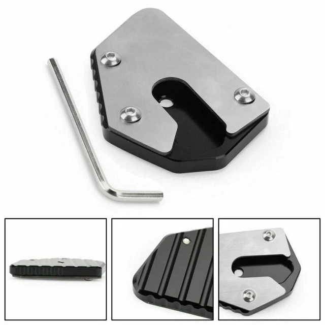 CNC Estensione Piastra Cavalletto Laterale Per SUZUKI DL650 V-STROM 650 12-19 P