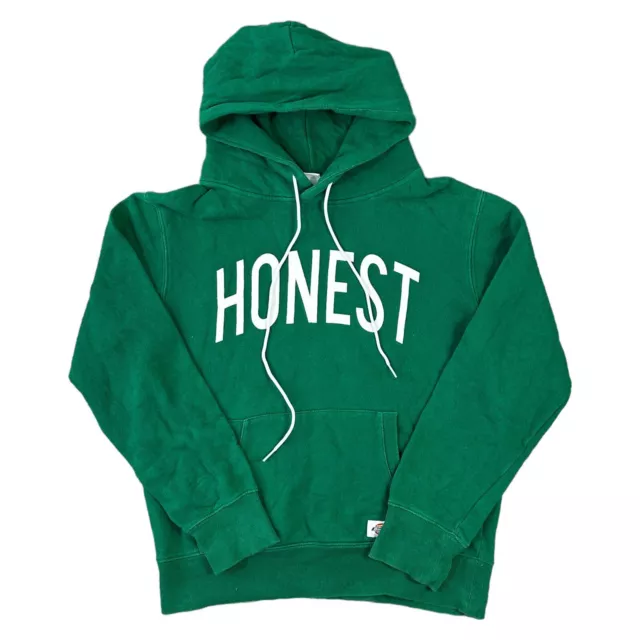 Dickies Hoodie Pullover Spell Out Green Sweatshirt Womens Large
