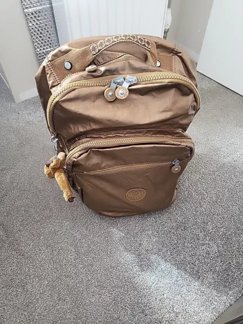kipling backpack Bronze