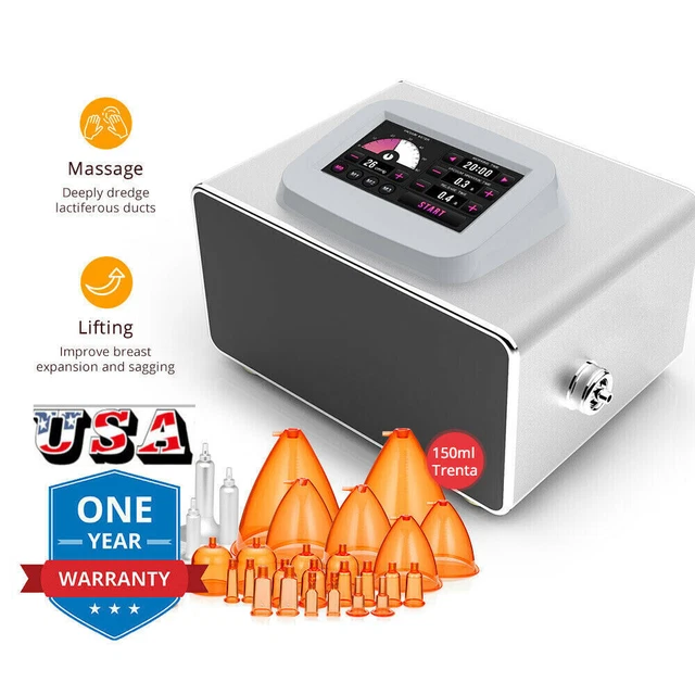 New Large Cups Suction Buttock Lifting Breast Enlargement Body Massage Machine