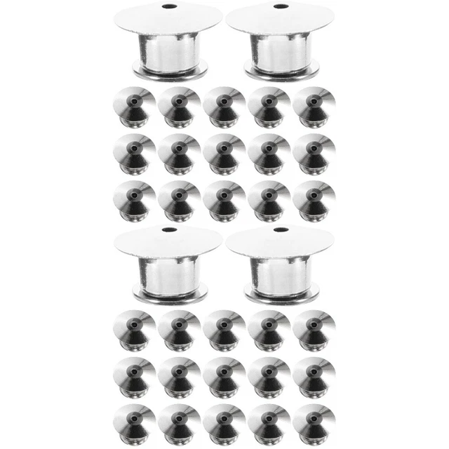 40 ud. broches pin de seguridad pin posterior para broche artesanal