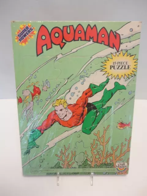 1984 DC Super Powers Aquaman Puzzle